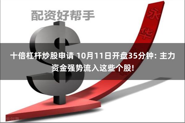 十倍杠杆炒股申请 10月11日开盘35分钟: 主力资金强势流入这些个股!